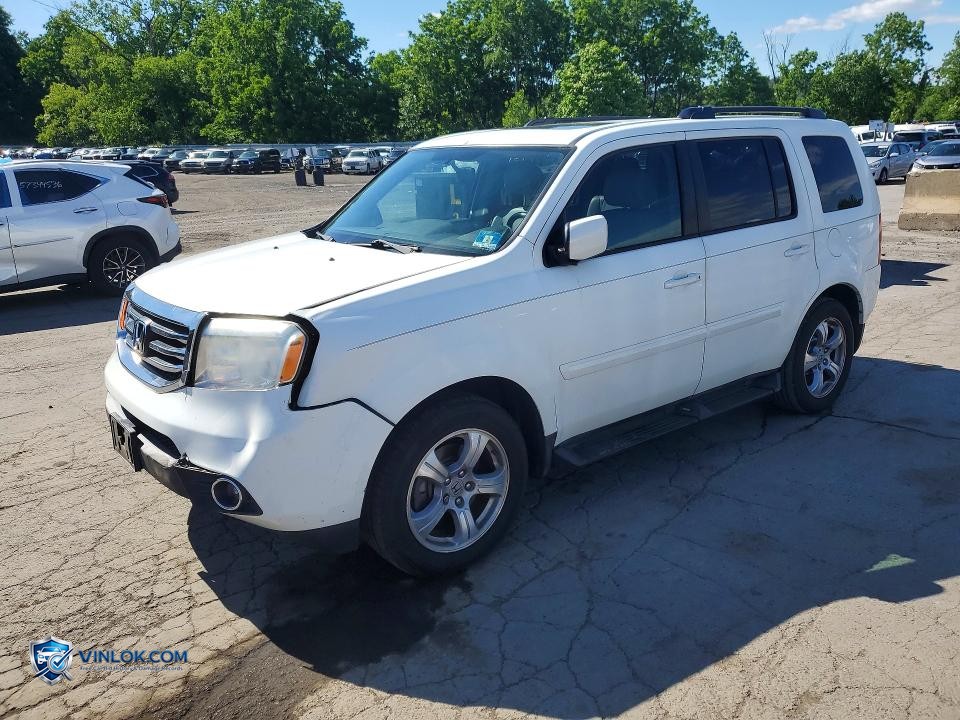 2014 HONDA PILOT EXLN – Lot 57767446 auction photo
