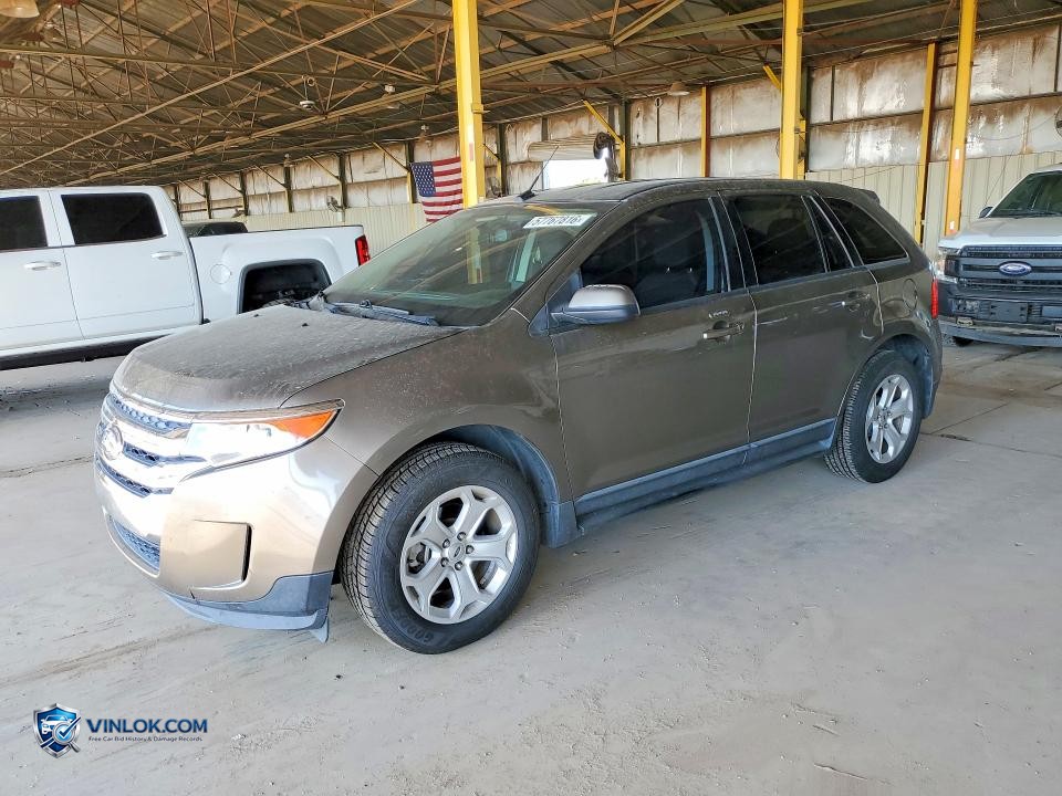 2013 FORD EDGE SEL – Lot 57767816 auction photo