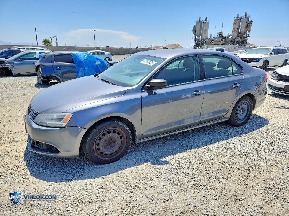 2012 VOLKSWAGEN JETTA BASE – Lot 57768986 auction photo