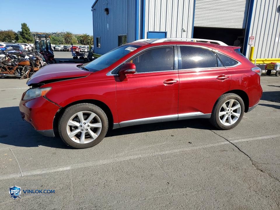 2010 LEXUS RX 350 – Lot 57769586 auction photo