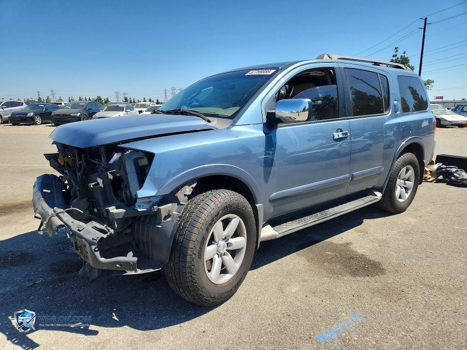 2012 NISSAN ARMADA SV – Lot 57769886 auction photo