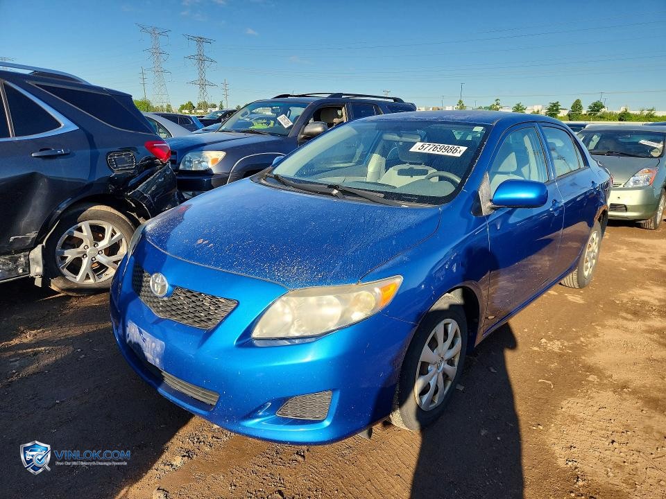2009 TOYOTA COROLLA – Lot 57769986 auction photo