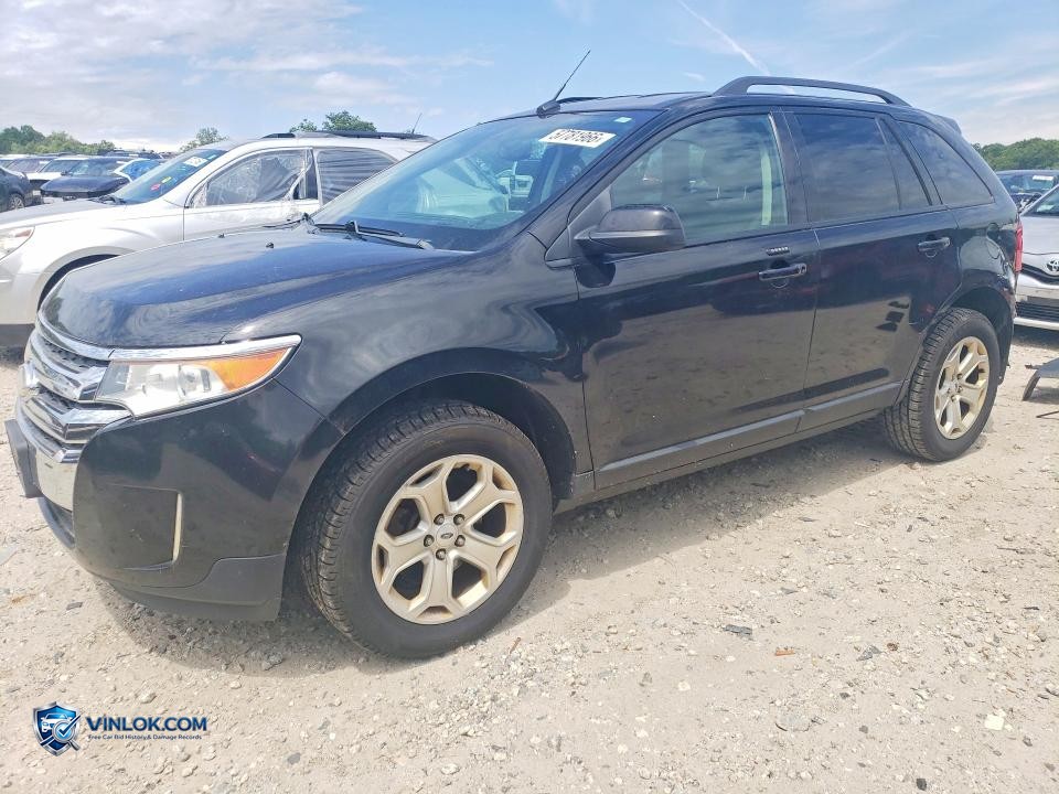 2014 FORD EDGE SEL – Lot 57781966 auction photo