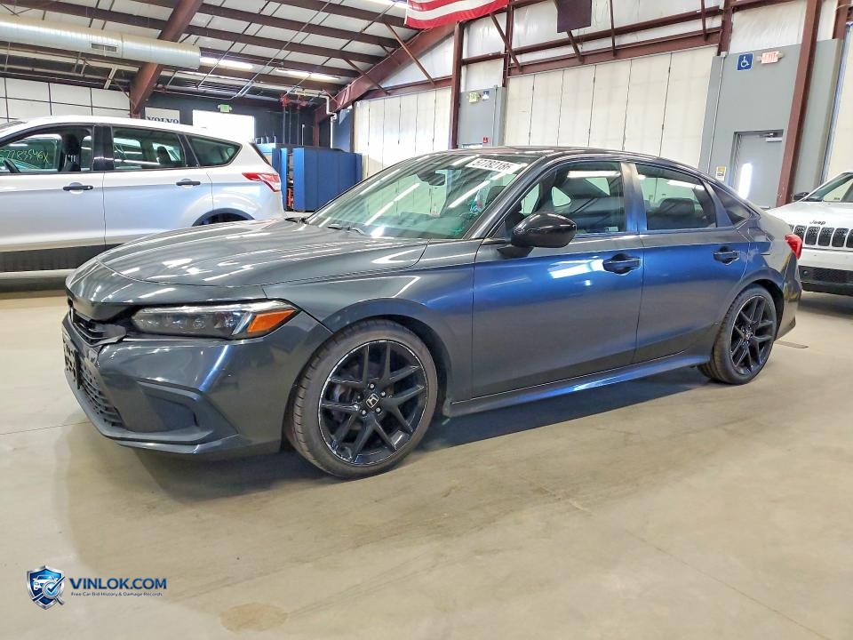 2022 HONDA CIVIC SPORT – Lot 57782186 auction photo