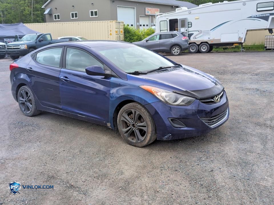 2012 HYUNDAI ELANTRA GLS – Lot 57783406 auction photo