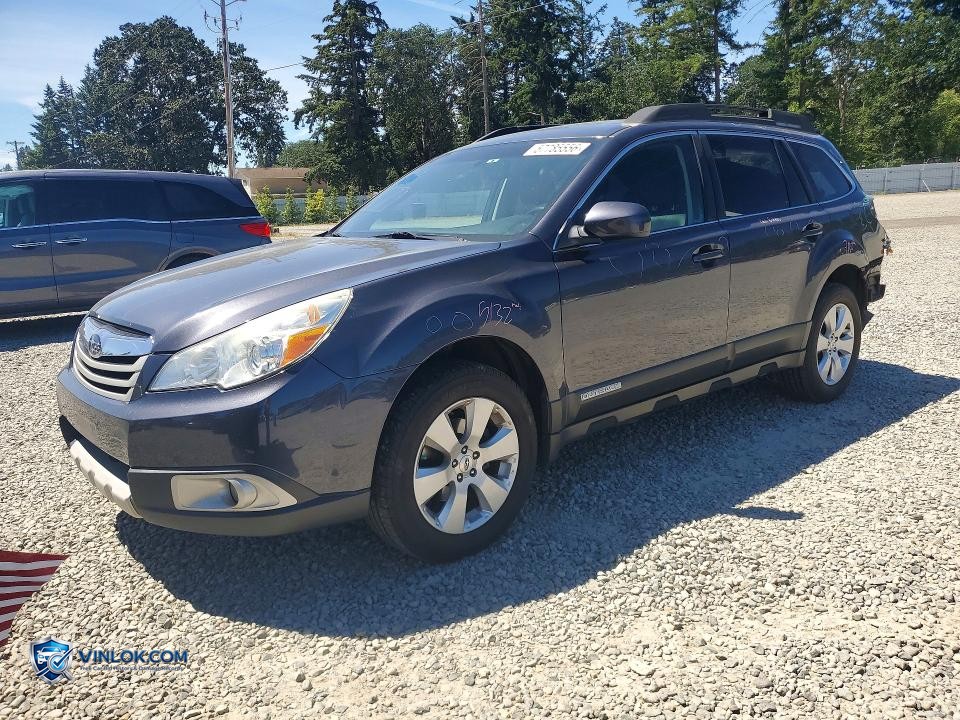 2011 SUBARU OUTBACK 2.5I LIMITED – Lot 57785556 auction photo