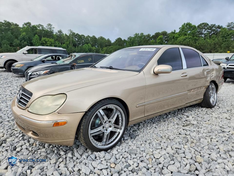 2002 MERCEDES-BENZ S 430 – Lot 57812146 auction photo
