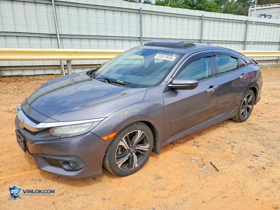 2016 HONDA CIVIC TOURING – Lot 57817916 auction photo