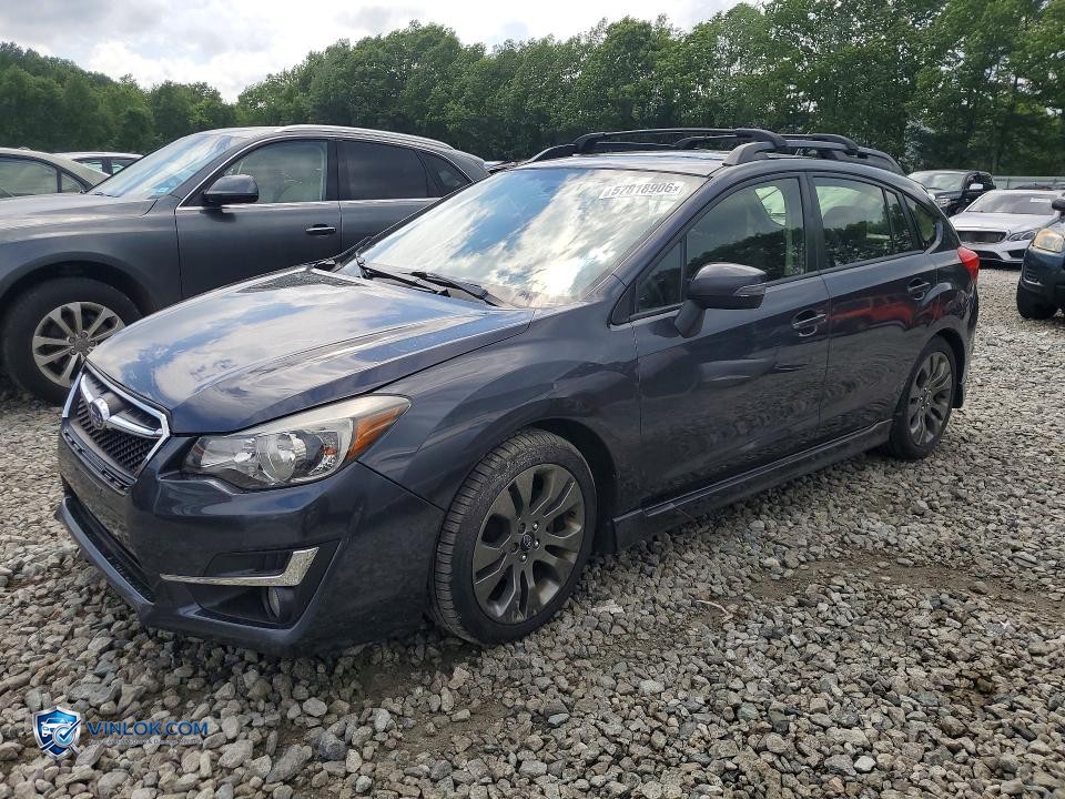 2015 SUBARU IMPREZA SPORT – Lot 57818906 auction photo