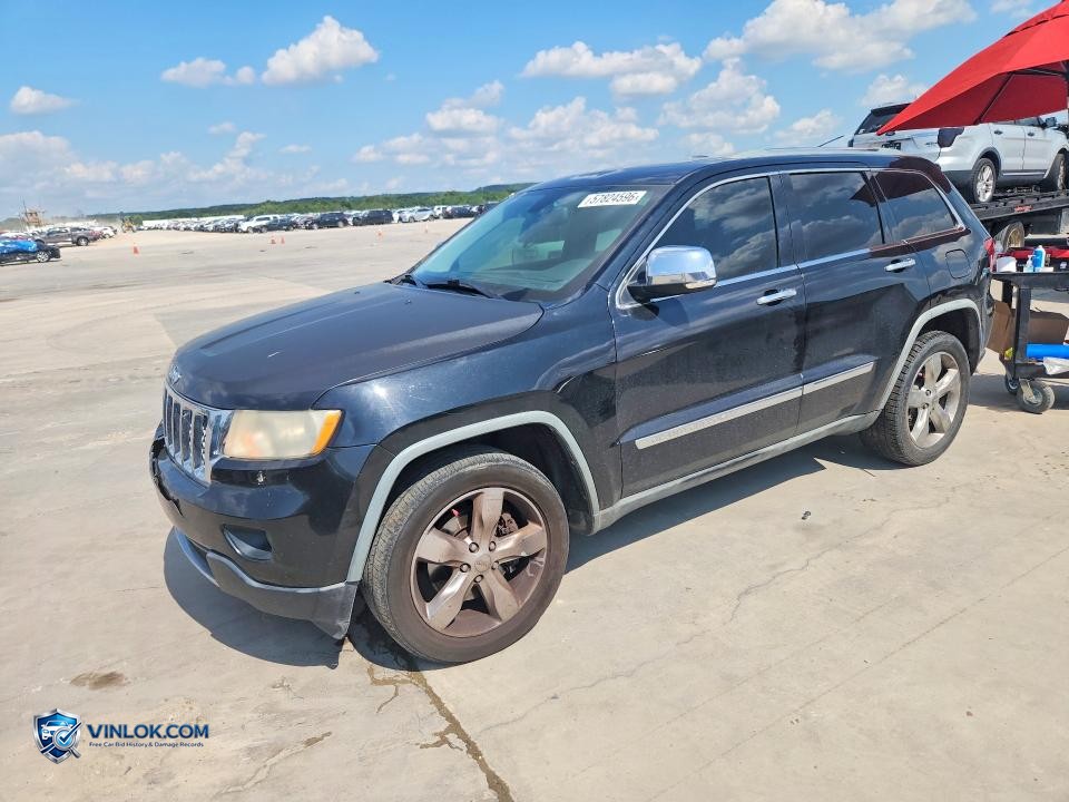 2012 JEEP GRAND CHEROKEE OVERLAND – Lot 57824596 auction photo