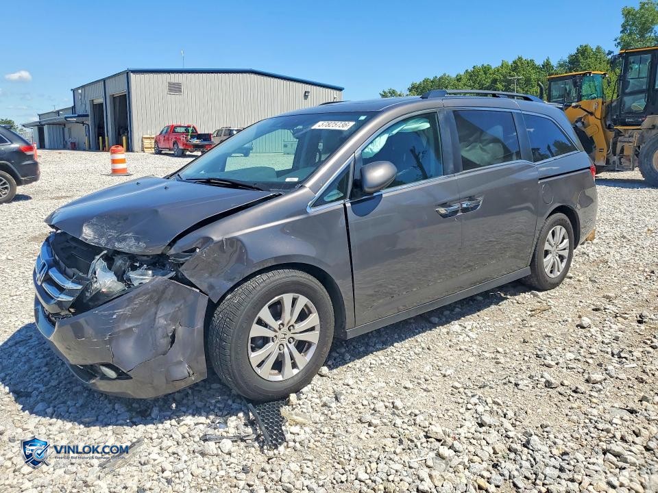2016 HONDA ODYSSEY EXL – Lot 57825736 auction photo