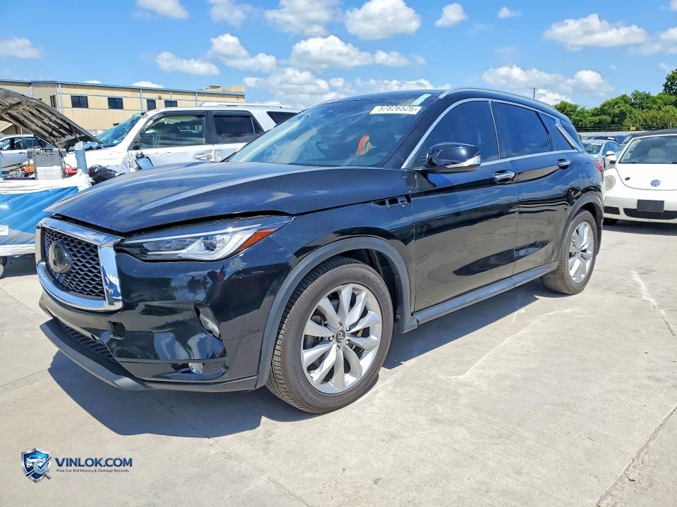 2021 INFINITI QX50 LUXE – Lot 57826526 auction photo