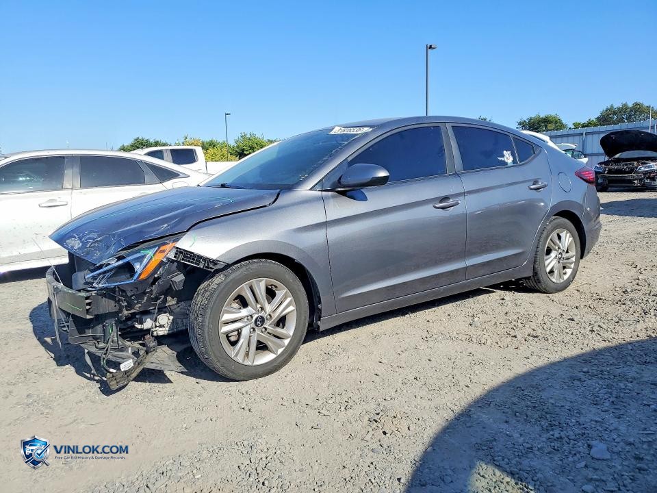 2020 HYUNDAI ELANTRA SEL – Lot 57826536 auction photo