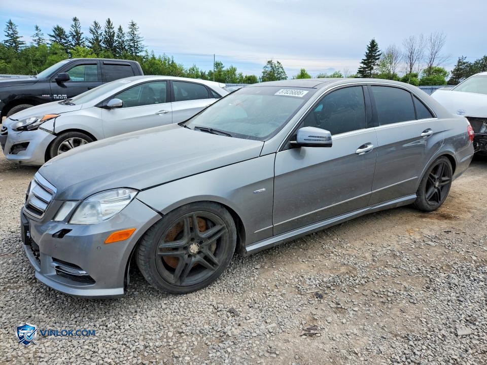 2012 MERCEDES-BENZ E 550 4MATIC – Lot 57826886 auction photo