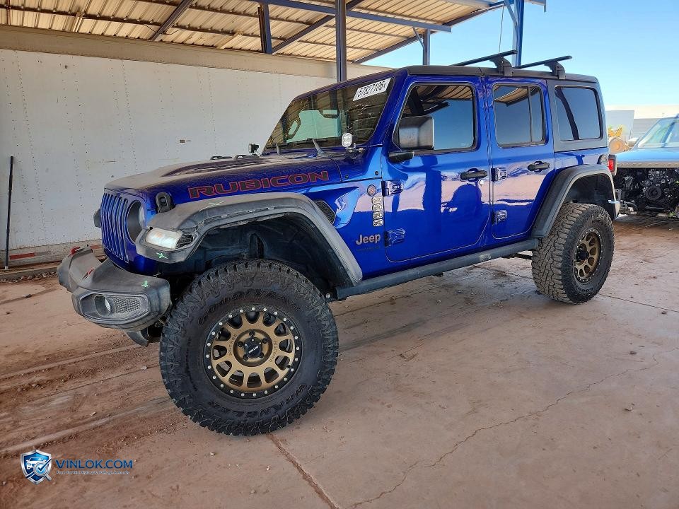 2018 JEEP WRANGLER UNLIMITED RUBICON – Lot 57827106 auction photo