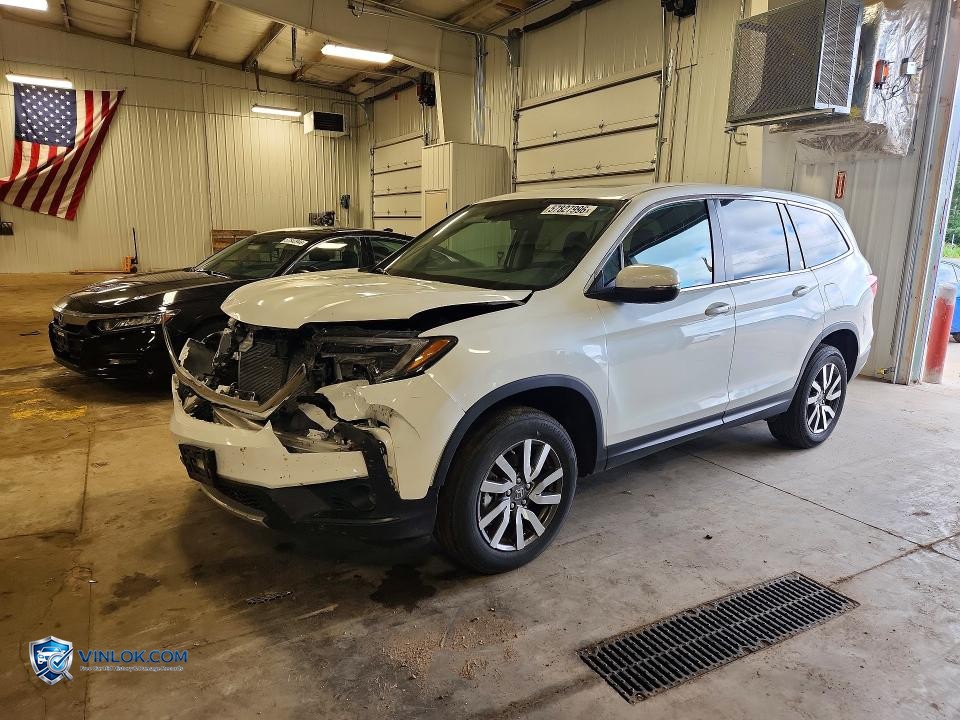 2022 HONDA PILOT EXL – Lot 57827996 auction photo