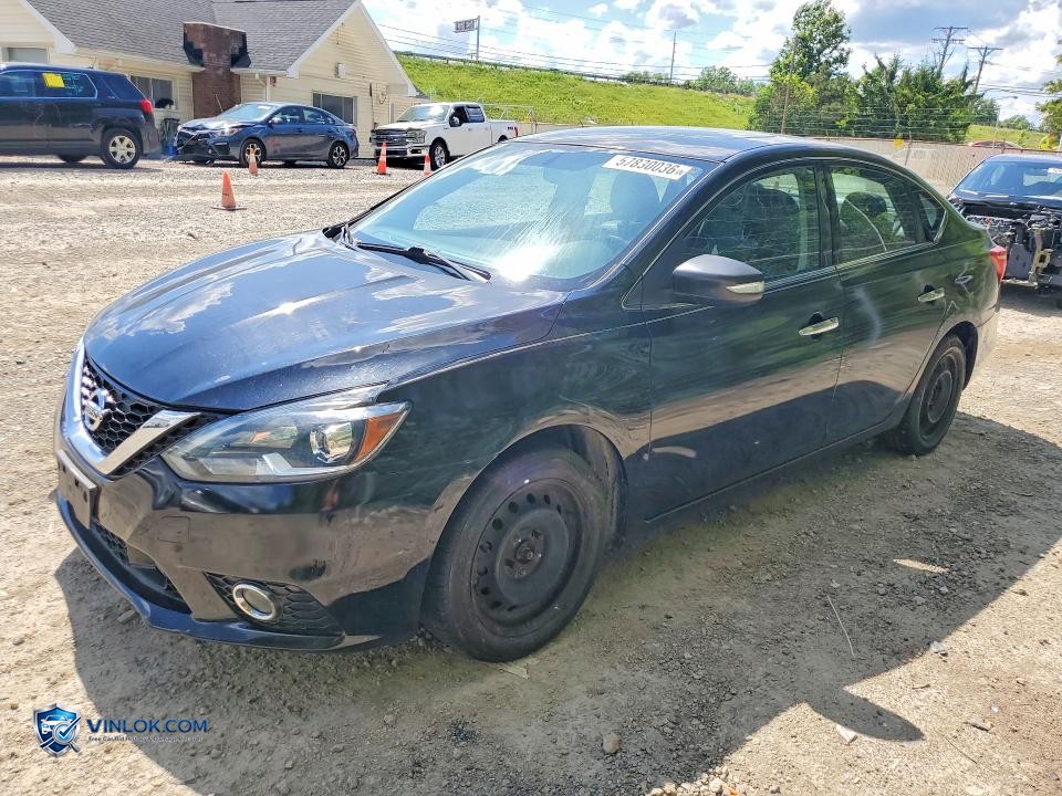 2016 NISSAN SENTRA SL – Lot 57830036 auction photo