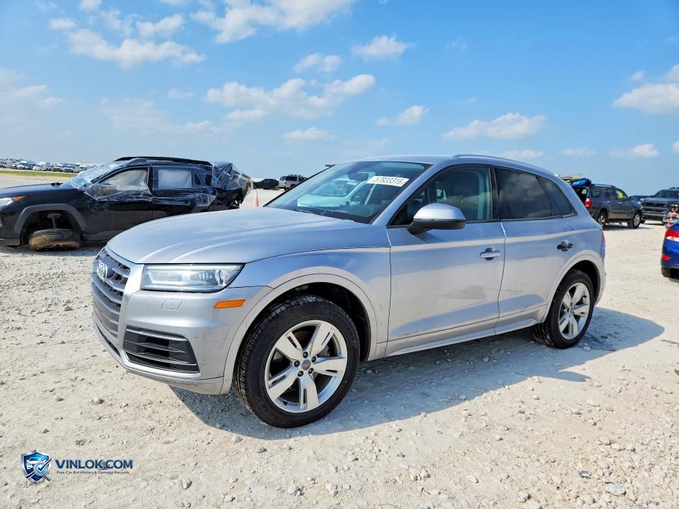 2018 AUDI Q5 PREMIUM – Lot 57833316 auction photo