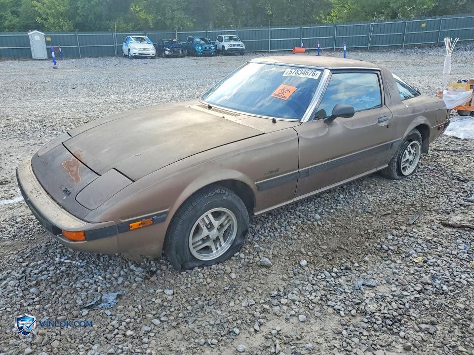 1985 MAZDA RX7 12A – Lot 57834676 auction photo