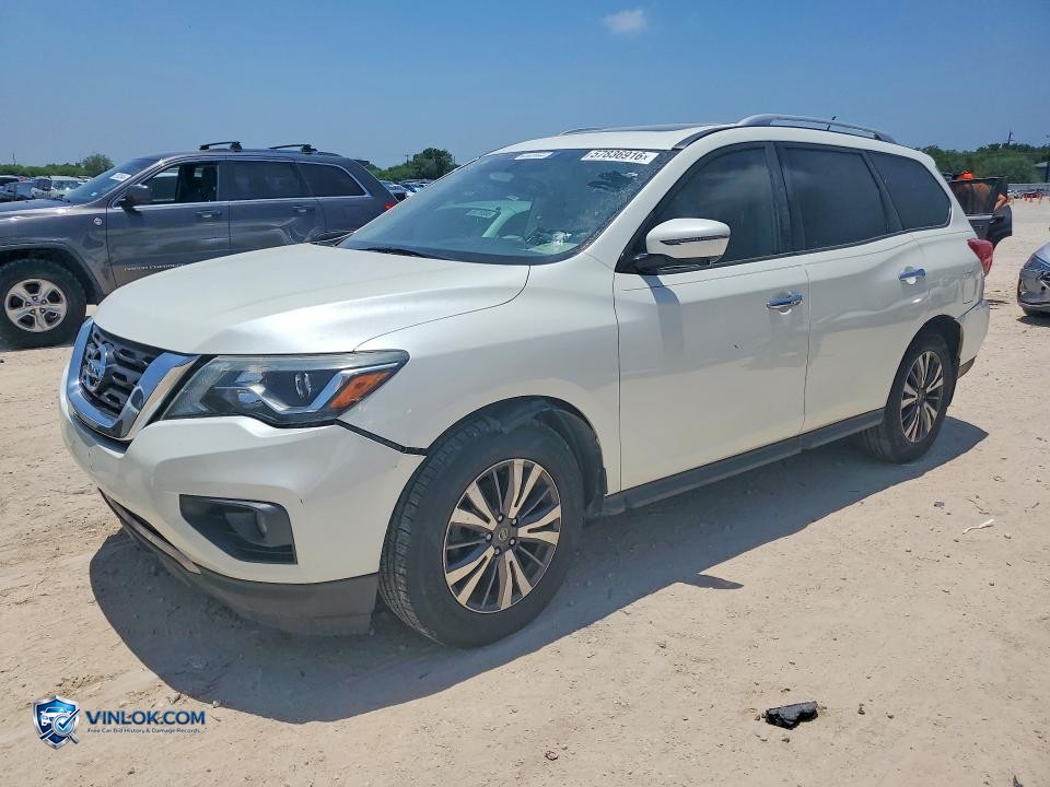 2017 NISSAN PATHFINDER SL – Lot 57836916 auction photo