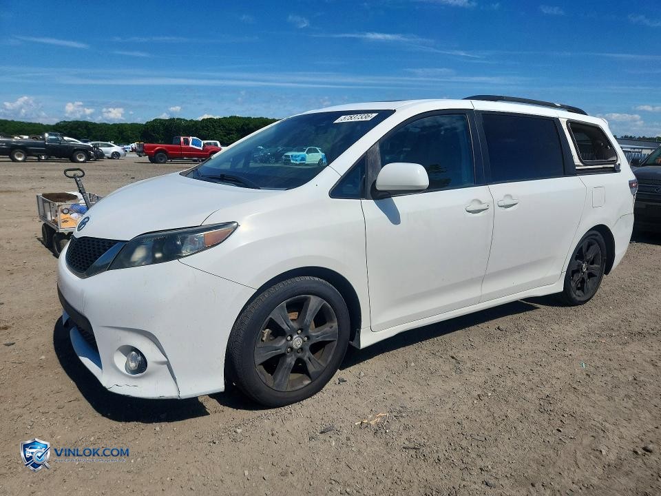 2011 TOYOTA SIENNA SPORT – Lot 57837336 auction photo