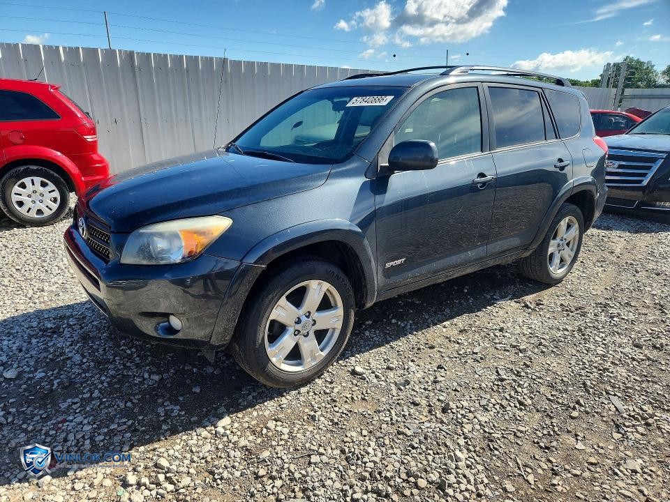 2007 TOYOTA RAV4 SPORT – Lot 57840886 auction photo