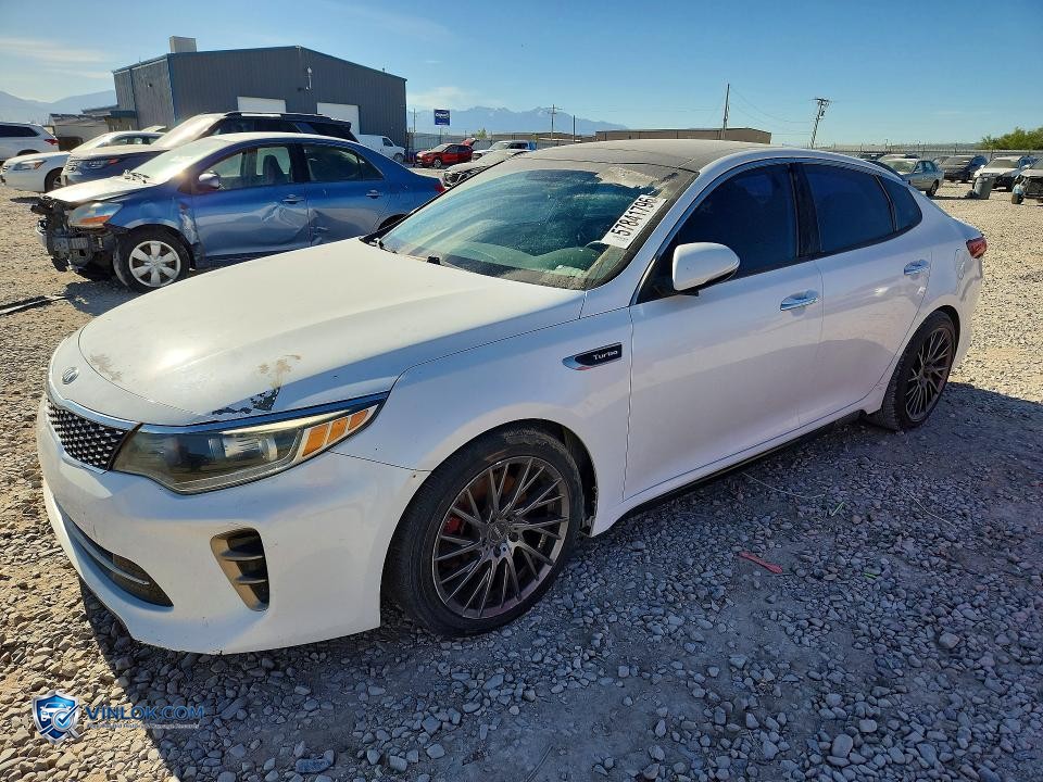 2016 KIA OPTIMA SX TURBO – Lot 57841796 auction photo