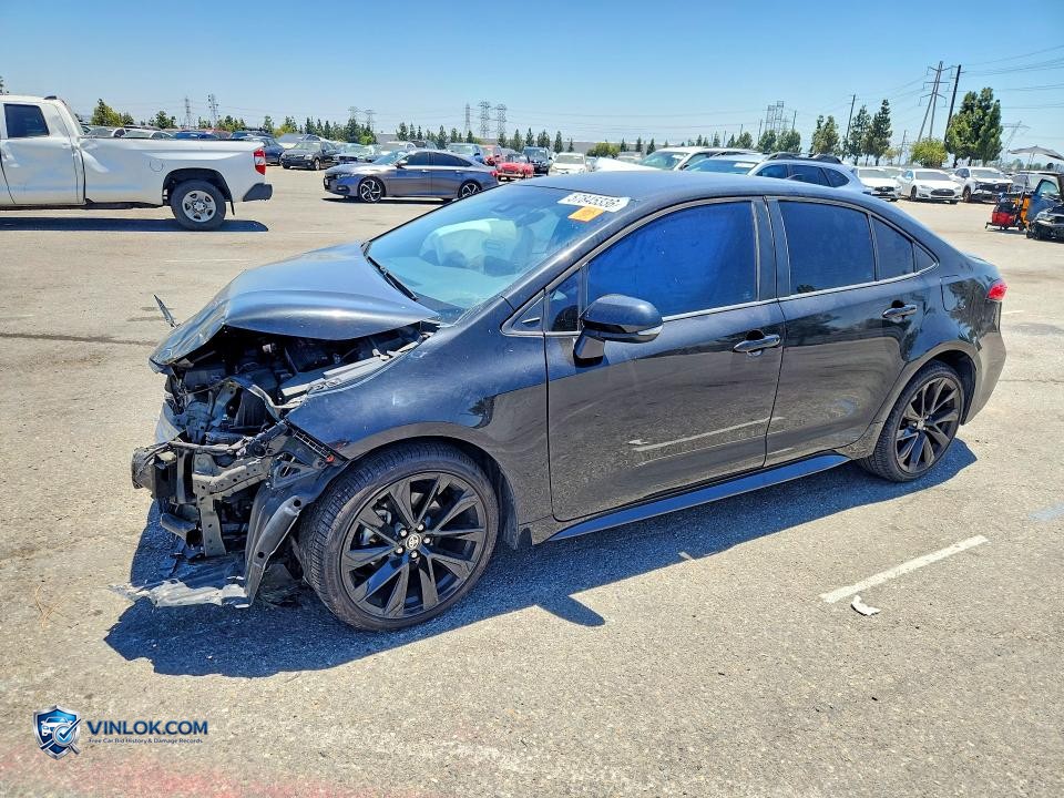 2020 TOYOTA COROLLA SE NIGHTSHADE EDITION – Lot 57845336 auction photo