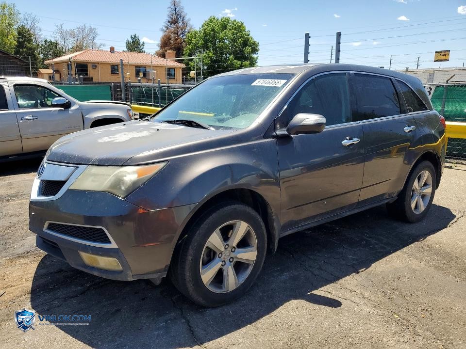 2010 ACURA MDX – Lot 57846066 auction photo