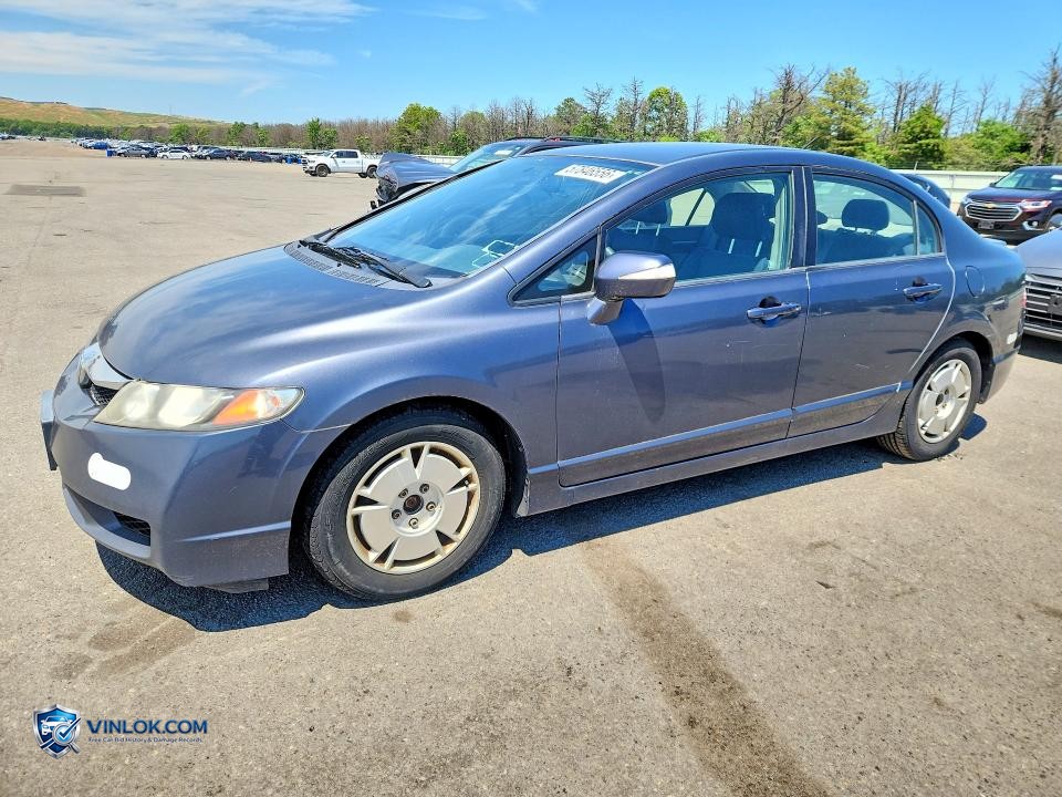 2009 HONDA CIVIC HYBRID – Lot 57846556 auction photo