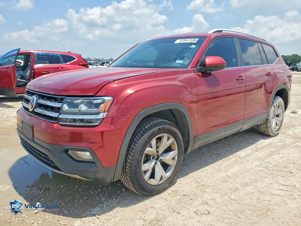 2018 VOLKSWAGEN ATLAS SE – Lot 57847596 auction photo