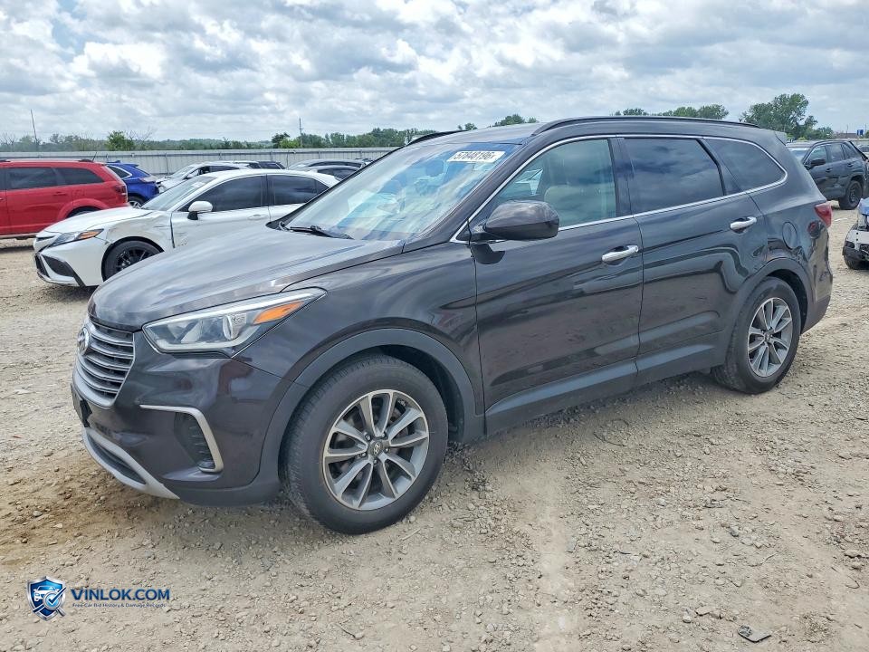 2017 HYUNDAI SANTA FE SE – Lot 57848196 auction photo