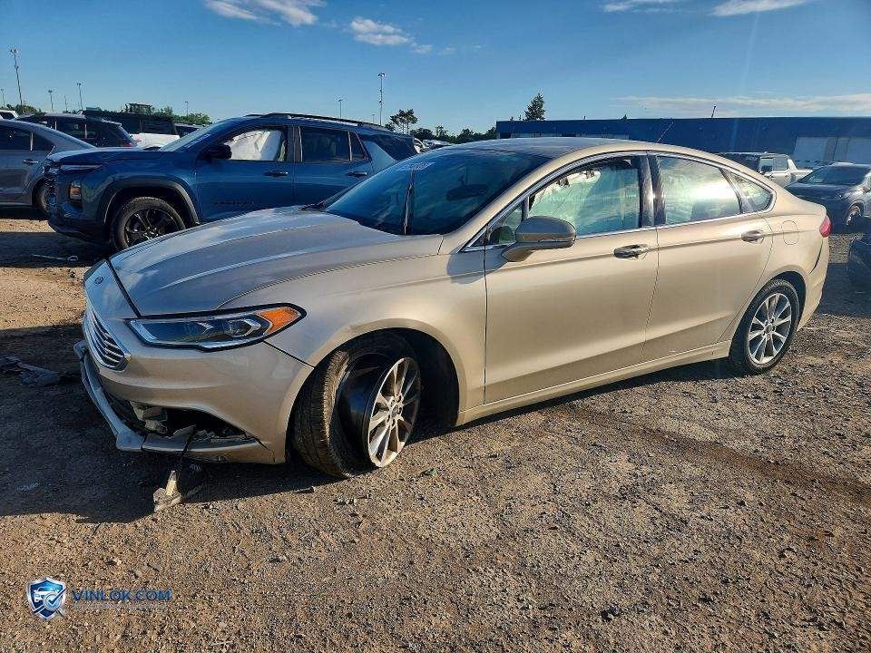 2017 FORD FUSION SE – Lot 57848926 auction photo