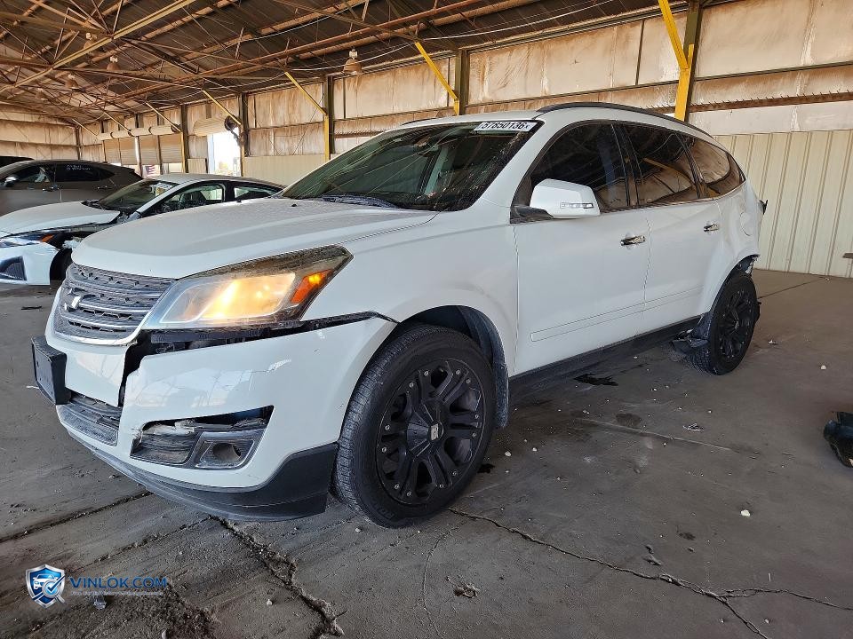 2015 CHEVROLET TRAVERSE LT – Lot 57850136 auction photo