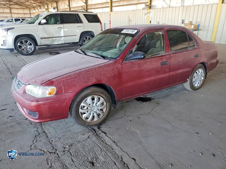 2001 TOYOTA COROLLA CE – Lot 57852156 auction photo
