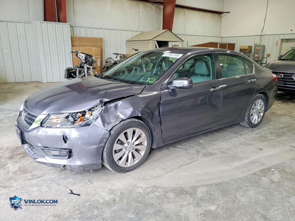 2014 HONDA ACCORD EXL – Lot 57853146 auction photo