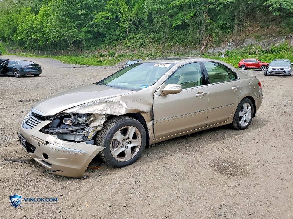 2006 ACURA RL – Lot 57853846 auction photo