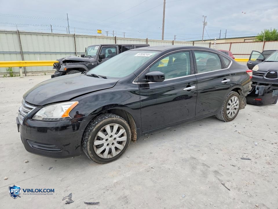 2014 NISSAN SENTRA SV – Lot 57856246 auction photo