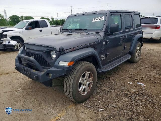2018 JEEP WRANGLER UNLIMITED SPORT – Lot 57857456 auction photo