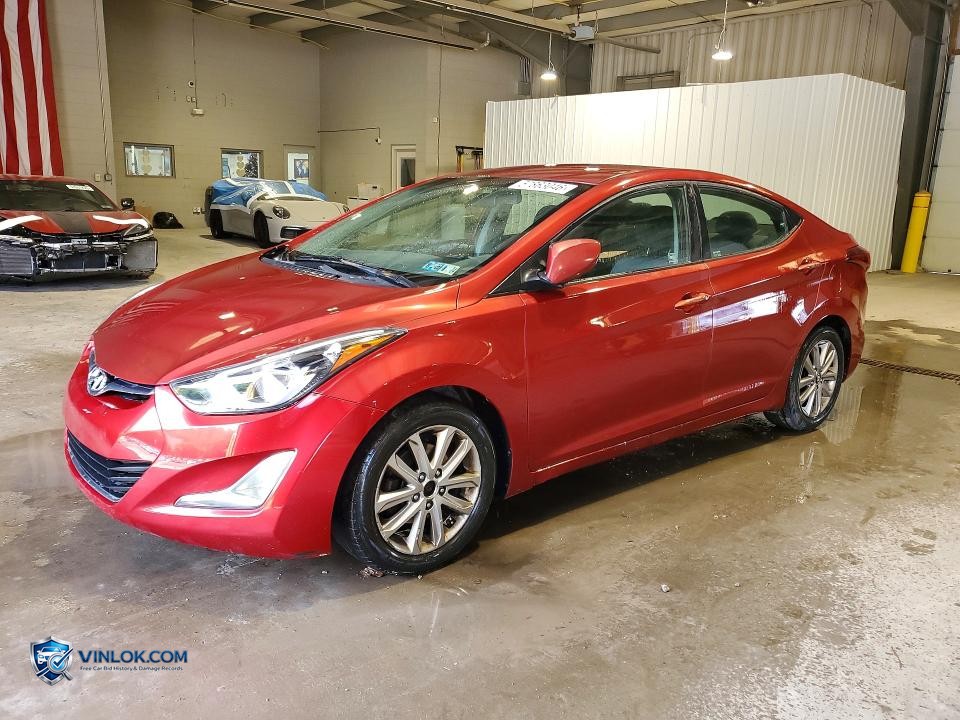 2016 HYUNDAI ELANTRA SE – Lot 57863046 auction photo
