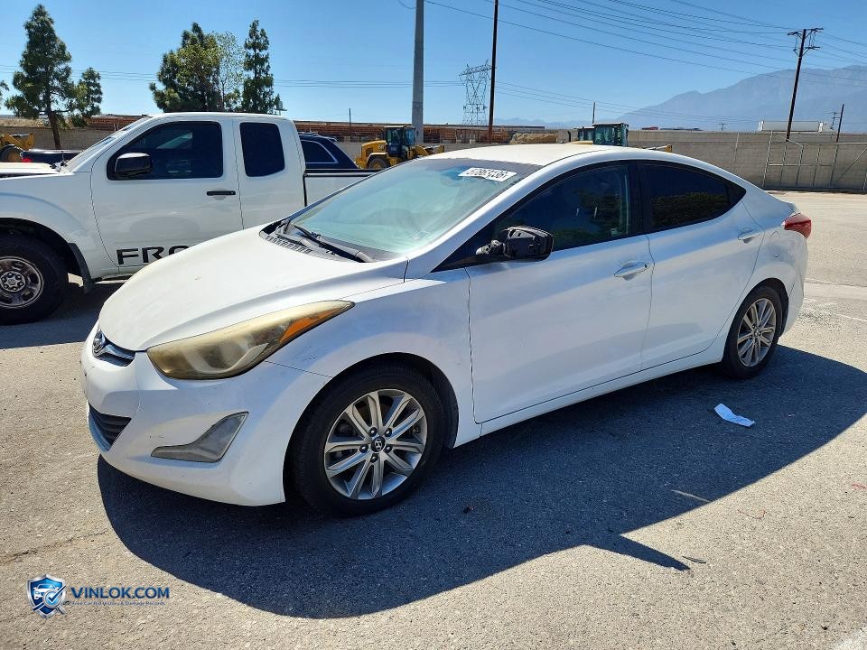 2014 HYUNDAI ELANTRA SE – Lot 57863136 auction photo