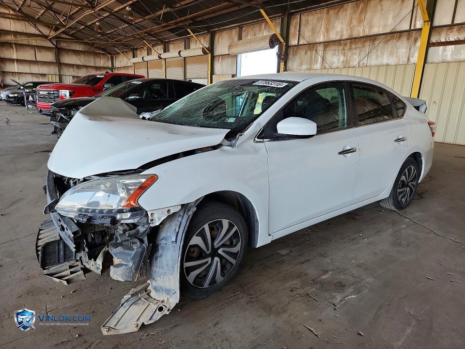 2015 NISSAN SENTRA S – Lot 57863316 auction photo