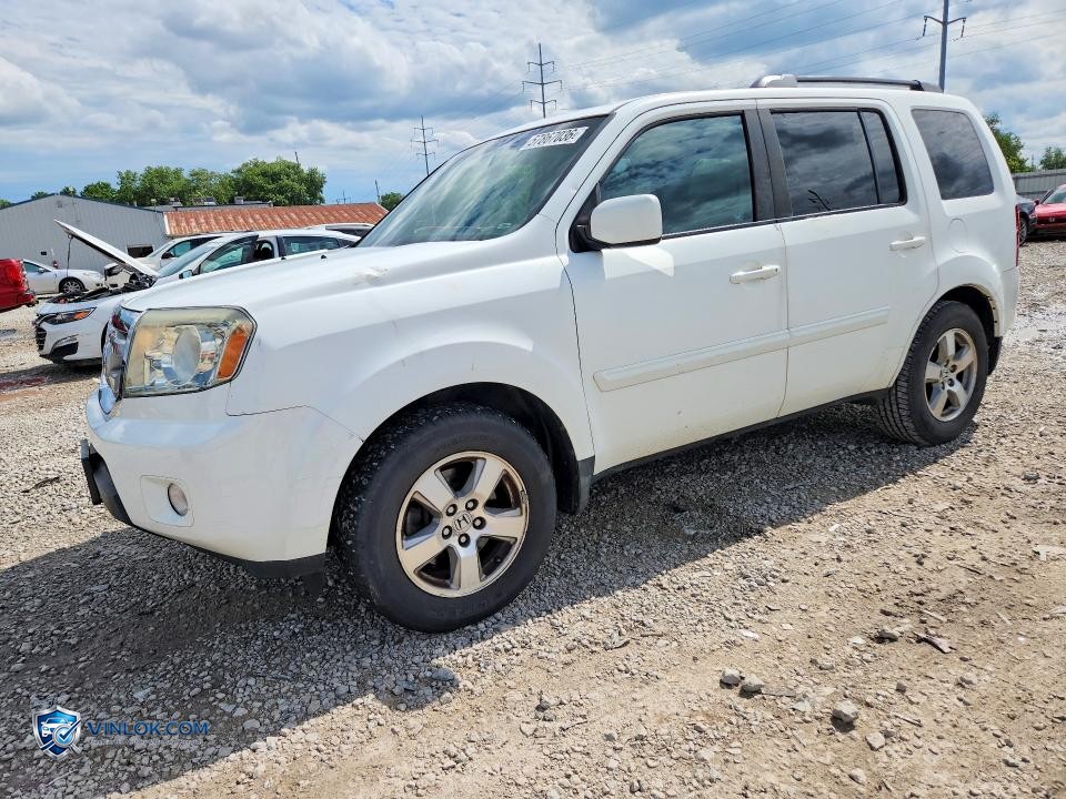 2011 HONDA PILOT EXL – Lot 57867036 auction photo