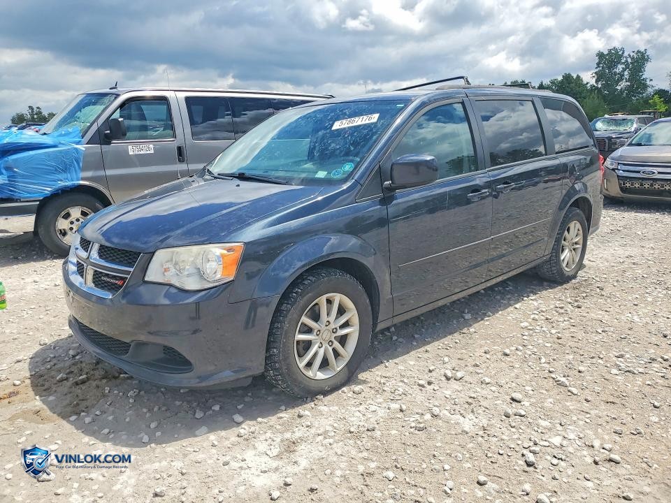 2014 DODGE GRAND CARAVAN SXT – Lot 57867176 auction photo