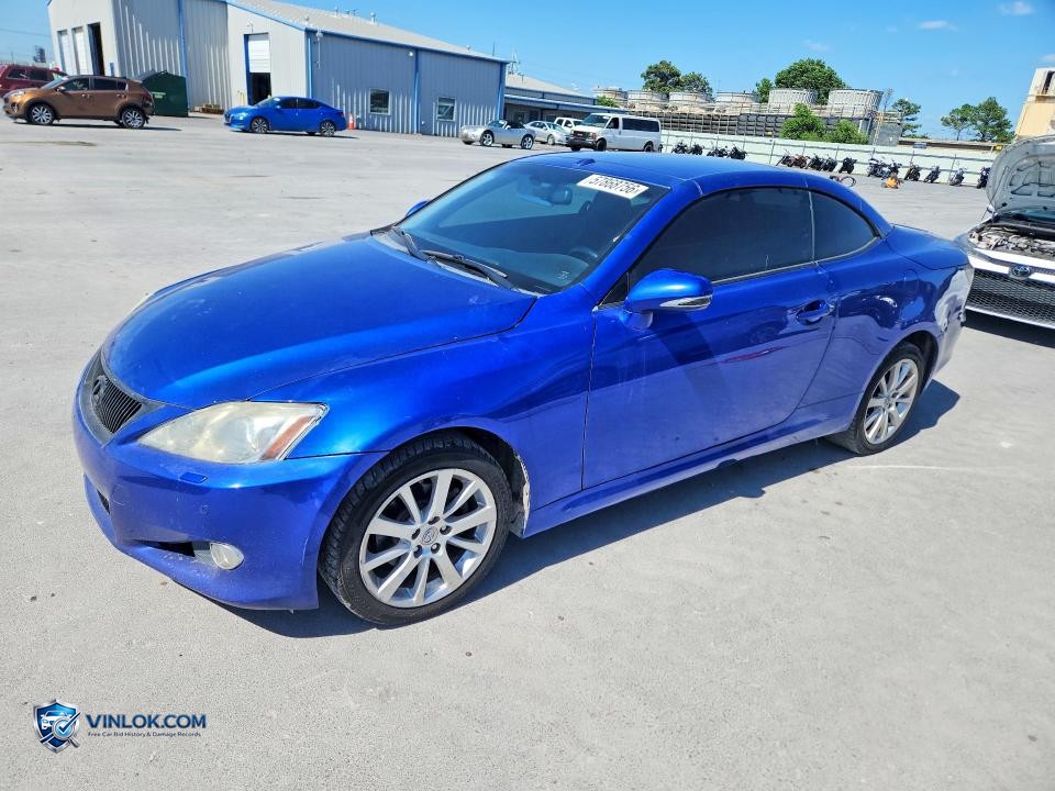 2010 LEXUS IS 250 – Lot 57868756 auction photo