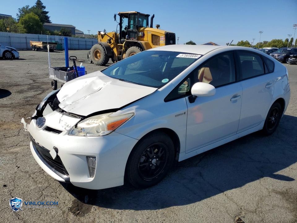2014 TOYOTA PRIUS TWO – Lot 57869806 auction photo