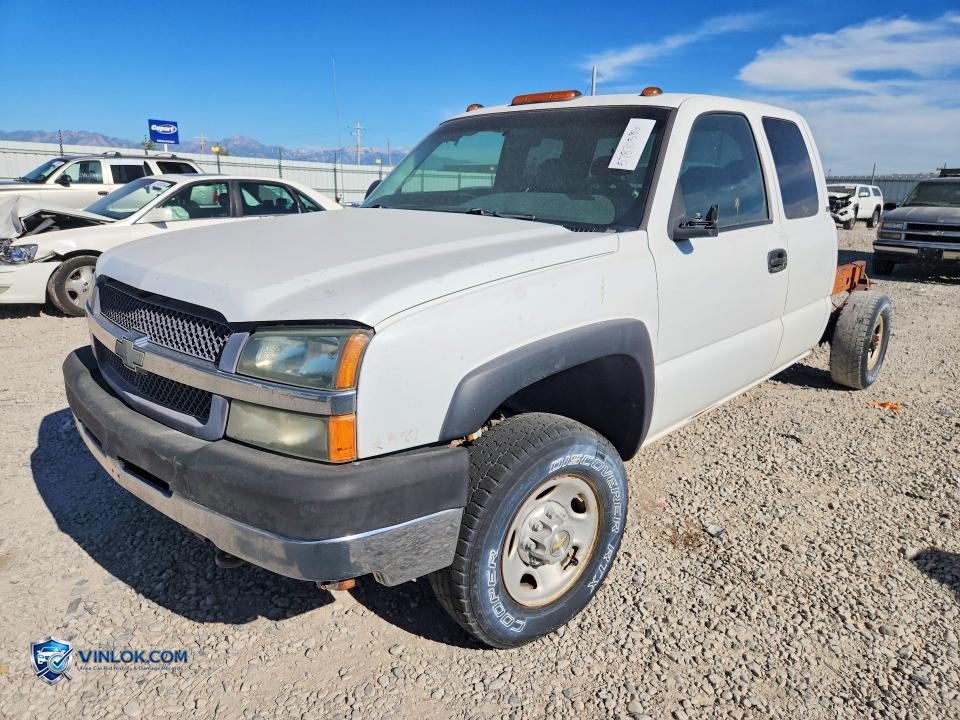 2003 CHEVROLET SILV2500 4WD – Lot 57870386 auction photo