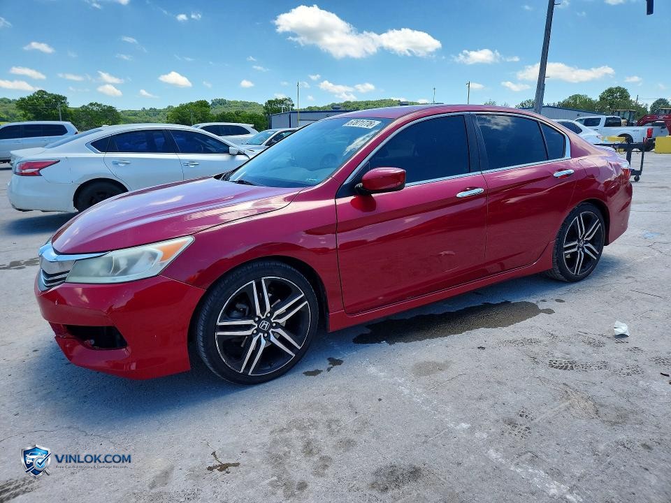 2017 HONDA ACCORD SPORT – Lot 57871776 auction photo