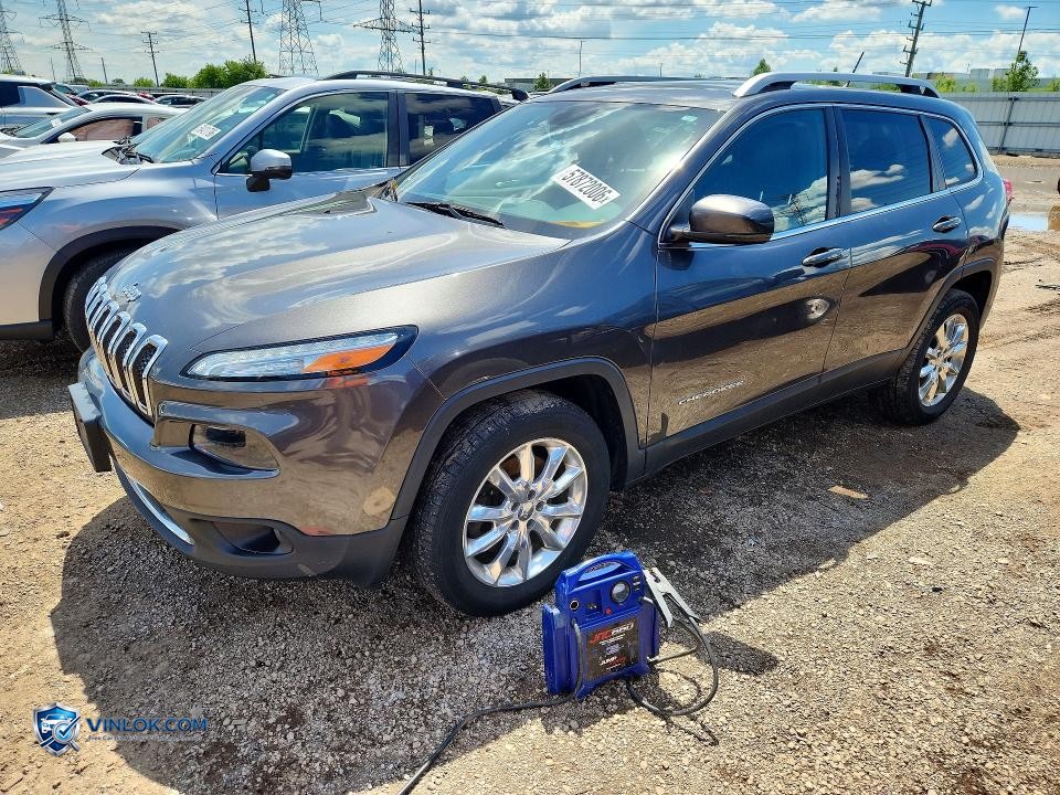 2015 JEEP CHEROKEE LIMITED – Lot 57872006 auction photo