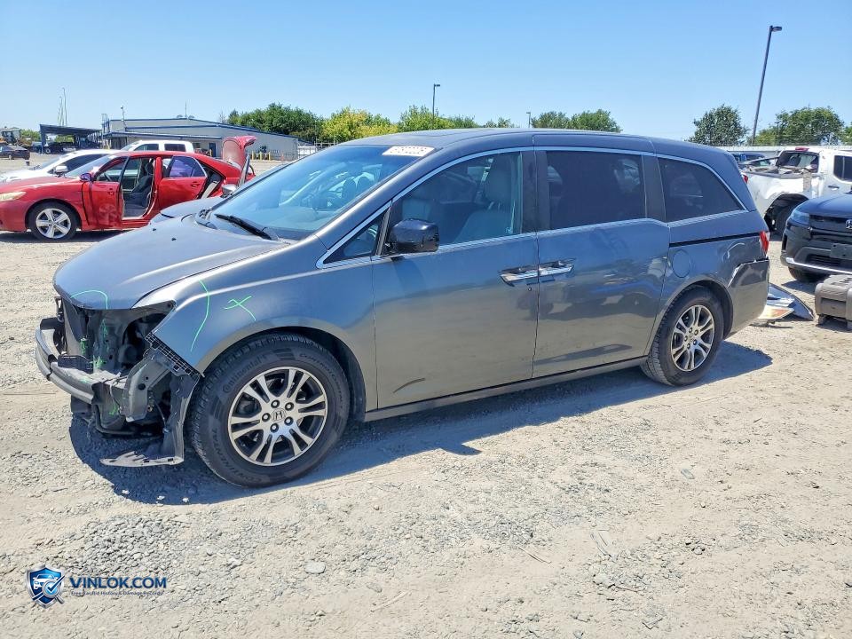 2011 HONDA ODYSSEY EXL – Lot 57872226 auction photo